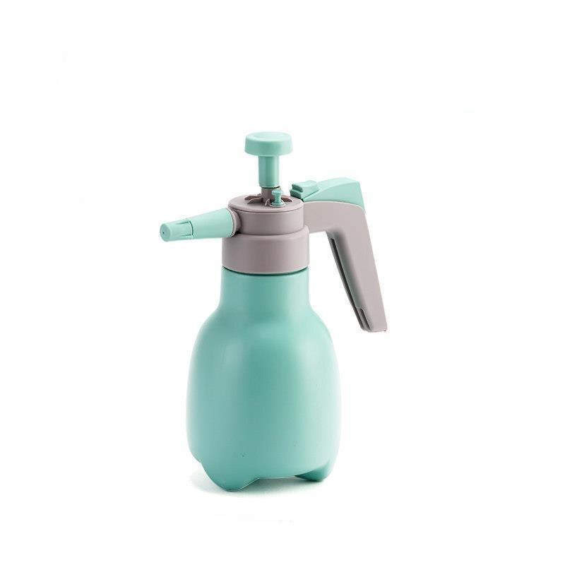 Watering Flower Spray Kettle Spray Bottle Horticultural Household Watering Kettle 1L Thickening Mint Green [with Lock Switch]