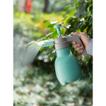 Watering Flower Spray Kettle Spray Bottle Horticultural Household Watering Kettle 1L Thickening Mint Green [with Lock Switch]