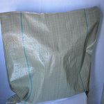 10 Pieces Woven Bag Snake Skin Bag Logistics Woven Bag Construction Waste Bag 1m * 1.5m Gray Medium Thick Gray