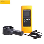 F925 Anemometer Hand Held High Precision Wind Temperature And Speed Detector Industrial Anemometer