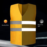 Railway Reflective Vest Reflective Vest Environmental Sanitation Construction Reflective Clothing Reflective Safety Clothing