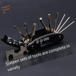 Box Type Hexagonal Wrench Socket Set Screwdriver 16 Piece Tool Set Multifunctional