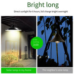 Solar Lamp Household Chandelier Courtyard Indoor And Outdoor Lighting Street Lamp Villa Balcony Garden Pavilion Sunshade Umbrella Bright Waterproof