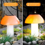 Solar Lamp Outdoor Courtyard Lamp Lawn Lamp Garden Landscape Mushroom Lamp Courtyard Decoration Small Night Lamp LED Waterproof Lamp