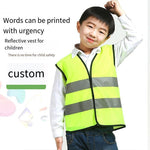 Children's Reflective Vest Reflective Vest Kids Reflective Clothing Primary School Students Reflective Clothing Traffic Safety Vest