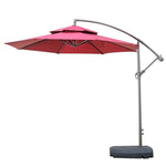 Sunshade Umbrella Outdoor Courtyard Umbrella Roman Umbrella Outdoor Stall Big Umbrella Garden Balcony Outdoor Umbrella 2.7m