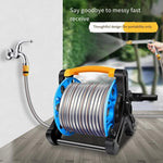 10m Wash Car Water Gun High Pressure Car Wash Artifact Household Garden Watering Hose Storage Rack Tap Water Spray Hose Hose Brush Brush Tool Kit