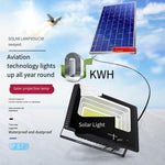 Solar Lamp Household One Driven Two Courtyard Lamp High-power Outdoor Lamp LED Projection Lamp Outdoor LampBright 65w