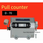 Applicable Punch Counter Five Digit Tachometer Rotation Counter Design Pull Type Mechanical Counter D-70