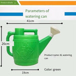 Large Plastic Watering Pot Watering Bucket Large Capacity Long Nozzle Watering Pot Household Medium 4L Watering Pot