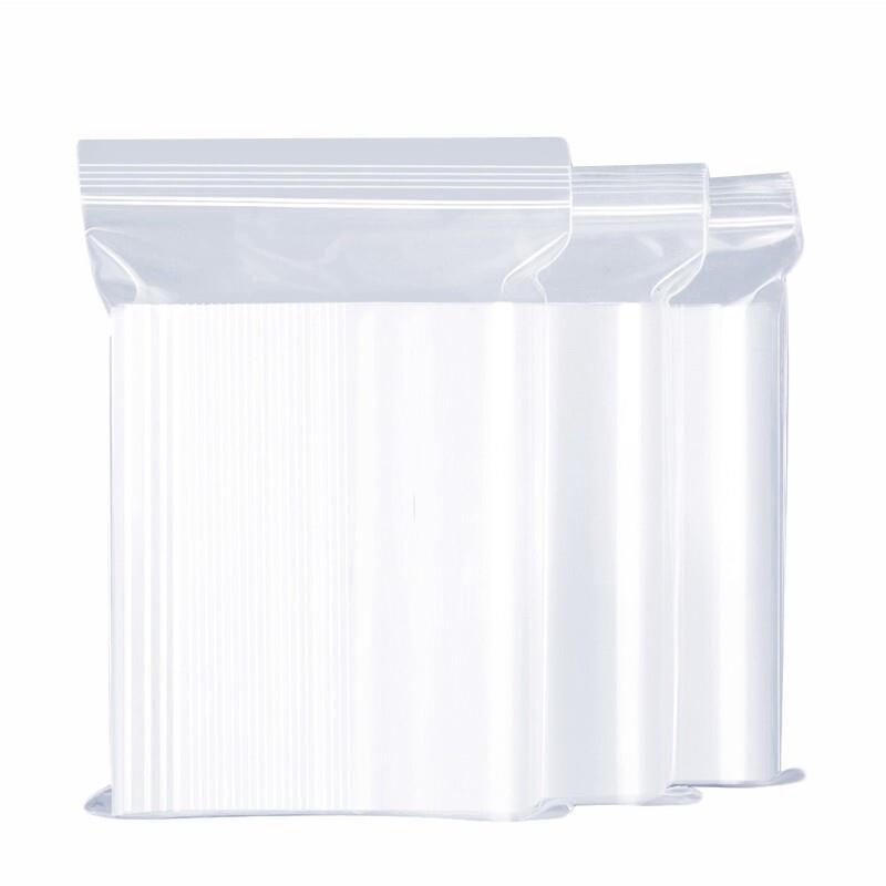 100 Pieces PE Transparent Self Sealing Bag Plastic Sealed Plastic Bags Sealed Plastic Bags Plastic Bags Sub Packed Plastic Bags