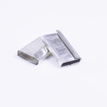 6 Pieces Manual Belt Packing Buckle 2kg About 400 PP Metal Clip Carton A1123