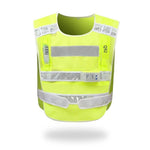 Explosion Flash Reflective Vest LED Light Flash Reflective Vest High Speed Traffic Safety Construction Vest At Night