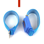 25 Pieces Wireless Cable Anti Static Wrist Strap Bracelet Blue ESD Protection Anti-Static Device