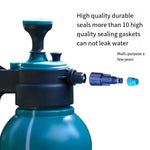 High Pressure Sprinkling Pot New Type Household Pressure Spray Pot Watering Flower Pot 2L Blue