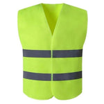 High Brightness Velcro Yellow Reflective Vest Traffic Protection Reflective Vest Warning Clothing Construction Road Maintenance