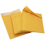 800 Only Kraft Paper Self Sealing Bag, Composite Bubble Envelope, Foam Shockproof Yellow Express Bag 12*16+4cm