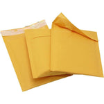 500 Only Kraft Paper Self Sealing Bag, Composite Bubble Envelope, Foam Shockproof Yellow Express Bag 15x21+4cm