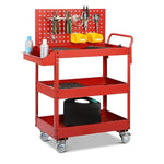 3 Tier Maintenance Tool Trolley Blue 700*420*800 mm Mobile Tool Cart