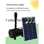 Solar Fountain Pump Household High Lift 12v Dc Water Pump Landscape Rockery Circulating Pump Small Water Pump 40w