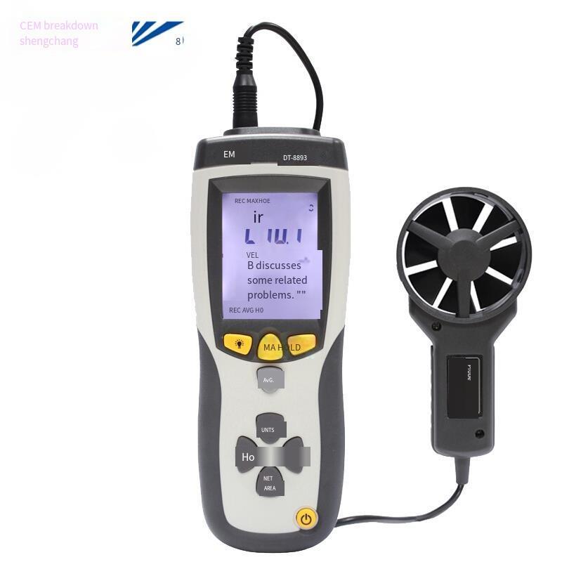 Anemometer Professional Digital Multi Function Factory Standard DT-8893