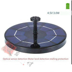 Solar Lotus Leaf Fountain Floating Pool Outdoor Pond Water Pump Small Garden Fountain 5 Kinds Of Nozzles Oxygenation Running Water Landscape 3w