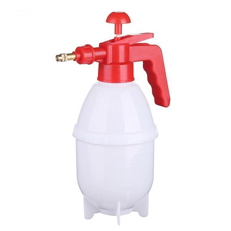 1L Pneumatic Pressure Spray Kettle Household Large Capacity Pressurized Plastic Kettle Office Spray Kettle Watering Pot Watering Pot Watering Flower Little Watering Pot Multi Function Spray Bottle Watering Pot