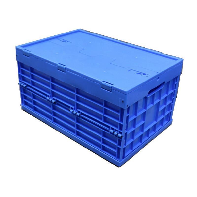 Folding Box Plastic Warehouse Hardware Turnover Box Logistics Box Clothing Storage And Sorting Box