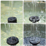 Solar Fountain Floating Micro Battery Fountain Outdoor Garden Courtyard Rockery Landscaping Water Pump 1w Solar Fountain