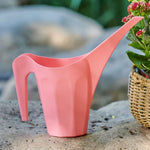 10 Pcs Gardening Watering Pot Watering Pot Household Watering Pot For Flowers And Vegetables Indoor Thickened Plastic Long Mouth Pot Flower Raising Tool 1.2L Pink