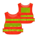 Orange Red Mesh Vest Reflective Vest Reflective Safety Clothing Reflective Clothing Sanitation Riding Safety Clothing