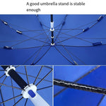 Outdoor Sunshade Large Stall Ground Stall Beach Umbrella Straight Pole Courtyard Umbrella Umbrella