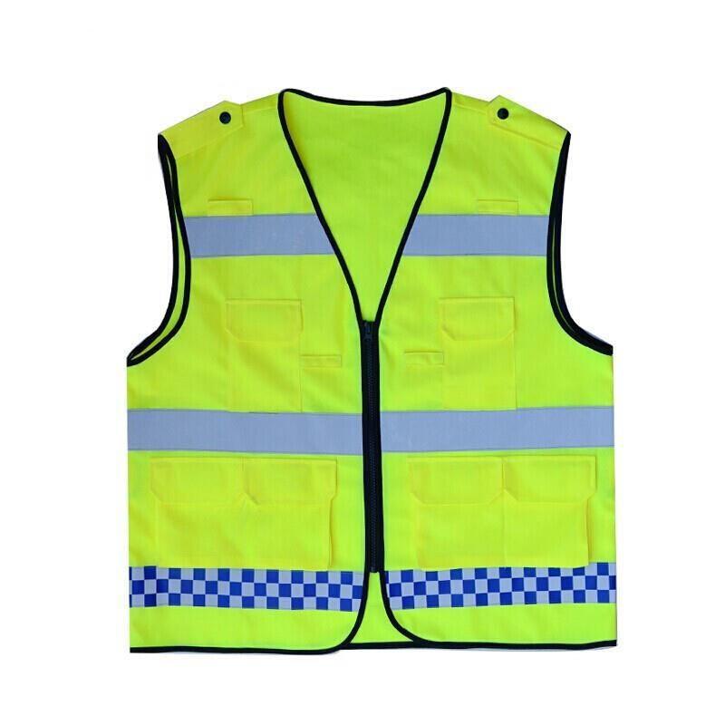 Reflective Vest Construction Reflective Vest Reflective Riding Suit Safety Reflective Vest Sanitation Vest Fluorescent Yellow