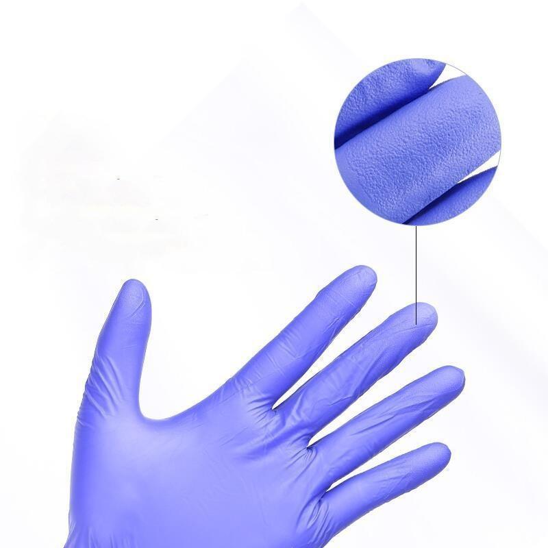 Disposable Gloves Nitrile Powder Free Thickened Household Cleaning Gloves 100 / Box L