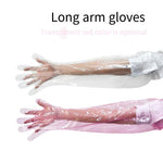 Disposable Long Arm Gloves For Animals Long Sleeve With 85cm Long 50 Pieces Of Thickened And Lengthened Breeding Equipment Disposable Long Arm Gloves