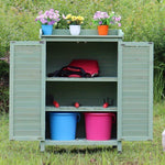 Outdoor Shoe Cabinet Household Storage Cabinet Finishing Multi-layer Balcony Solid Wood Small Log Color Solid Wood Top