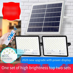 Solar Lamp One For Two Outdoor Bright LED Courtyard Lamp Household New Countryside Bright Indoor Induction Lighting High-power Solar Lamp Bright Large LED