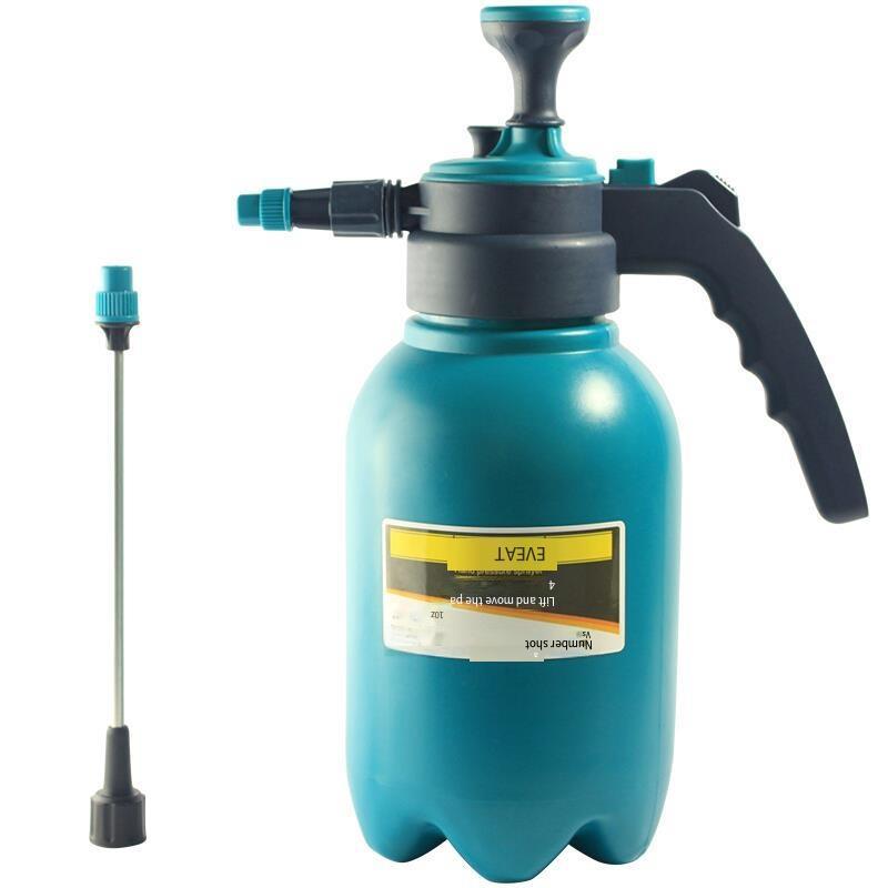 2L Strengthening Type Watering Pot Pressure Gardening Spray Bottle Watering Kettle Small Domestic High-pressure Type Watering Pot Washing Car