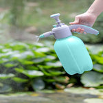 Watering Flower Spray Kettle Spray Bottle Horticultural Household Watering Kettle Pneumatic Sprayer Pressure Kettle High Pressure Kettle 1.5L Quartz Ash (1 Sets)