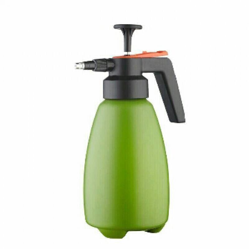 Retro Green 1.8L Air Pressure Watering Pot Transparent Gardening Watering Kettle Watering Pot Flower Spray Bottle Small Pressure Sprayer