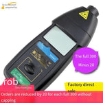 Portable Tachometer Laser Tachometer Speed Counting Display Photoelectric Non-contact Speed Measuring Instrument