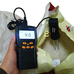 35cm Digital Grain Moisture Meter Grain Wheat Corn Rice Grain Moisture Meter Fast Moisture Meter Needle + 1 Signature Pen