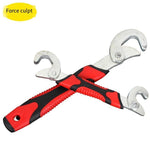 Two Sets In Size Multi Function Wrench Household Wrench Tool Multi Function Driver Multi-purpose Pipe Wrench