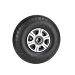 8Inch Caster Silent Truck Trailer Wheel Alloy Rubber Wheel High Load Heavy Industrial Caster 8Inch Single Wheel