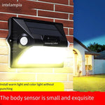 Solar Lamp LED Human Body Induction Wall Lamp Outdoor Waterproof Lighting Street Lamp Garden Courtyard Landscape Lamp Outdoor Enclosure Lamp