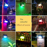 Solar Lamp Outdoor Courtyard Induction Lamp Household Outdoor Waterproof LED Wall Lamp Villa Garden New Rural Lighting Street Lamp