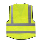 Reflective Vest Sanitation Suit Safety Vest Fluorescent Vest Protective Suit Safety Work Suit for Outdoor Working Night Riding Running