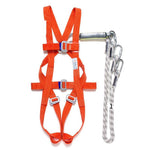 Safety Belt Aerial Work Safety Rope Five Point Fall Prevention Fire Escape Suspension Full Body Double Hook Belt Buffer Package Electrical Construction