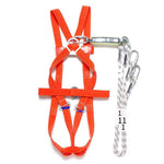 Safety Belt Aerial Work Safety Rope Five Point Fall Prevention Fire Escape Suspension Full Body Double Hook Belt Buffer Package Electrical Construction