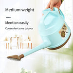 Long Mouth Resin Watering Pot Gardening Watering Pot Plastic Dual Purpose Large Watering Pot Vegetable Watering Pot 3.3L Light Blue